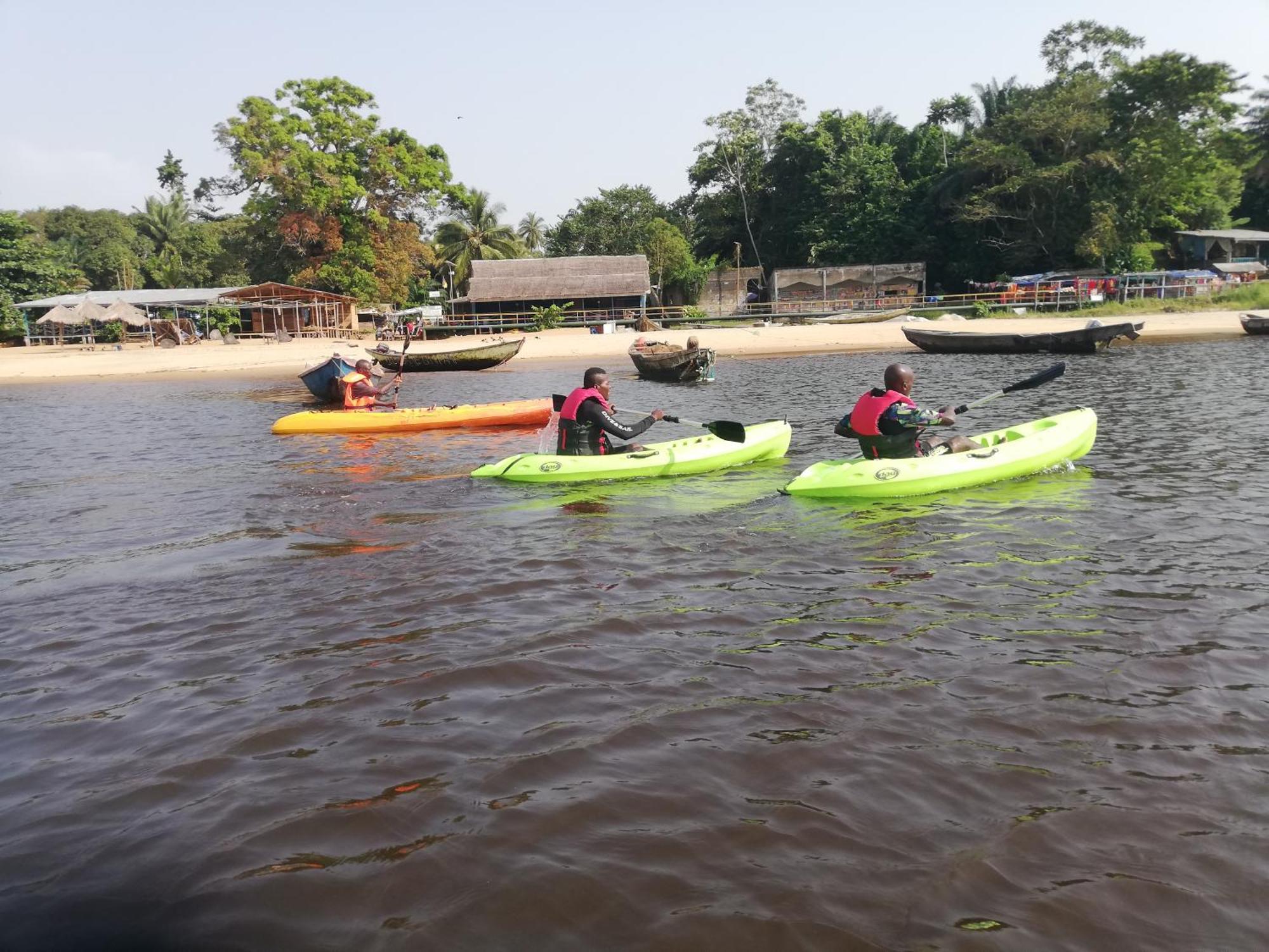 Kribi-Lodge Екстериор снимка