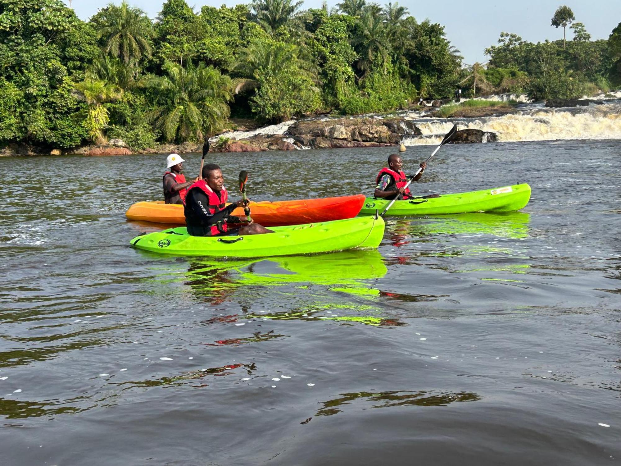 Kribi-Lodge Екстериор снимка